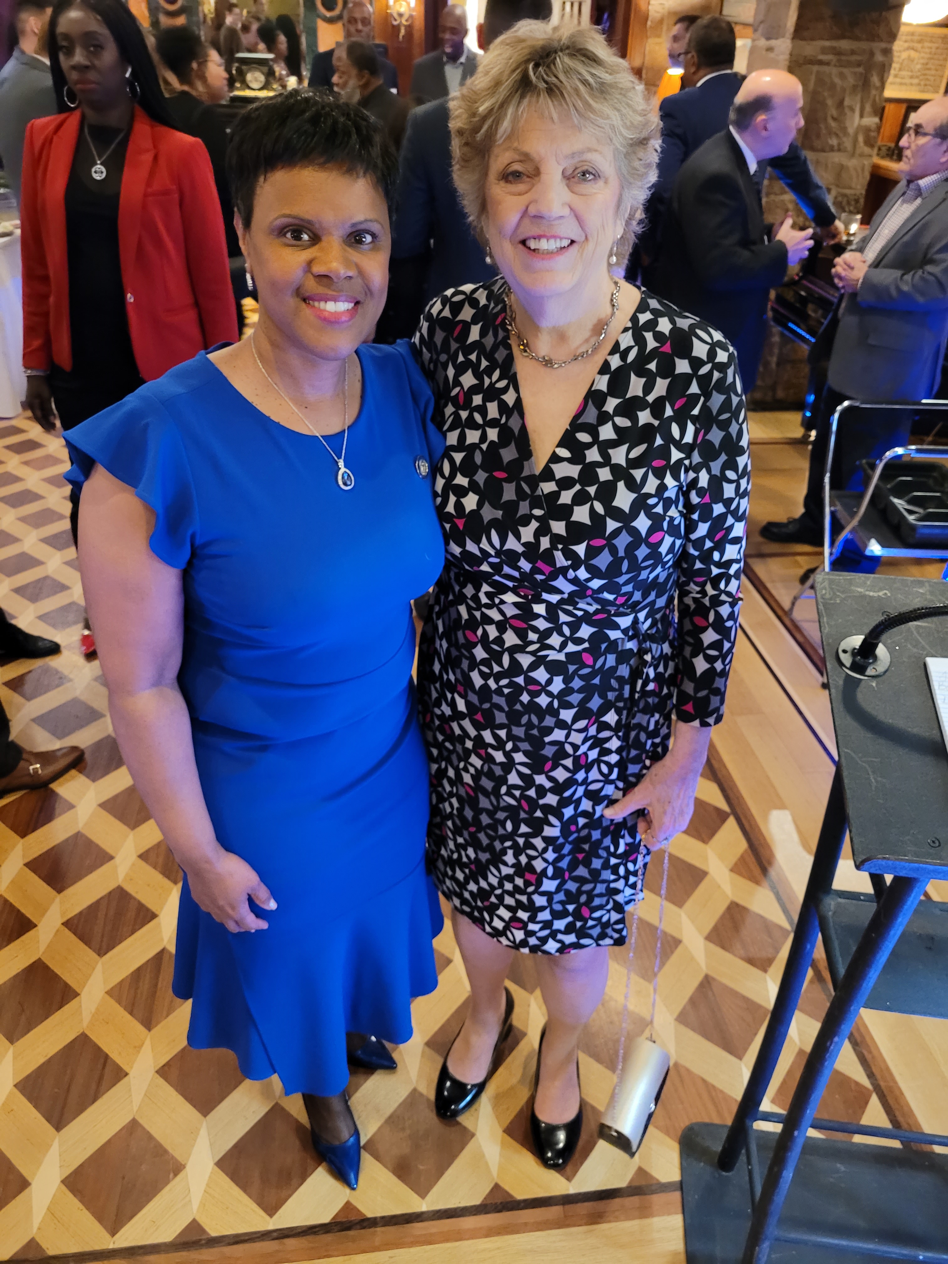 Diane Moore and Shavonda Sumter